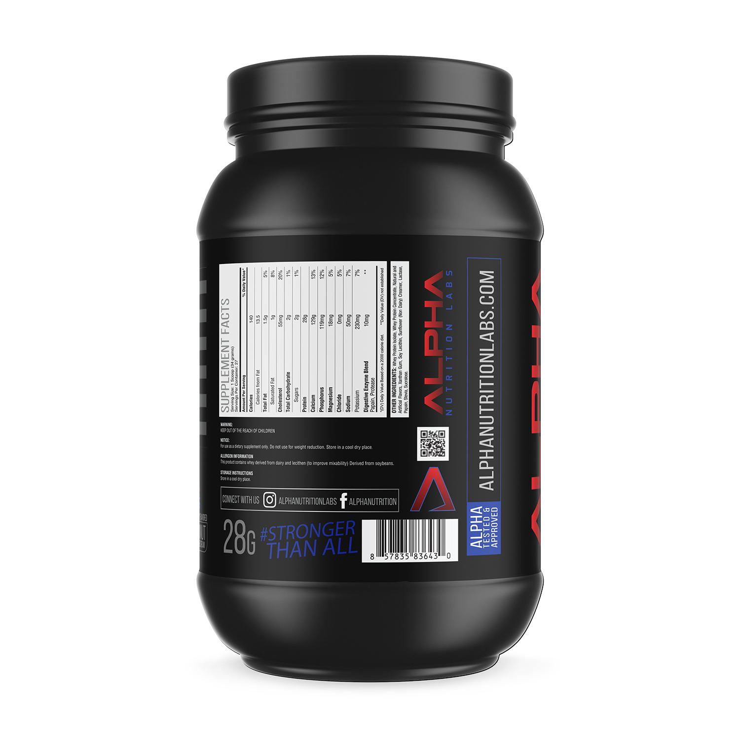 Whey Isolate Protein, Coconut Ice Cream, 2lbs